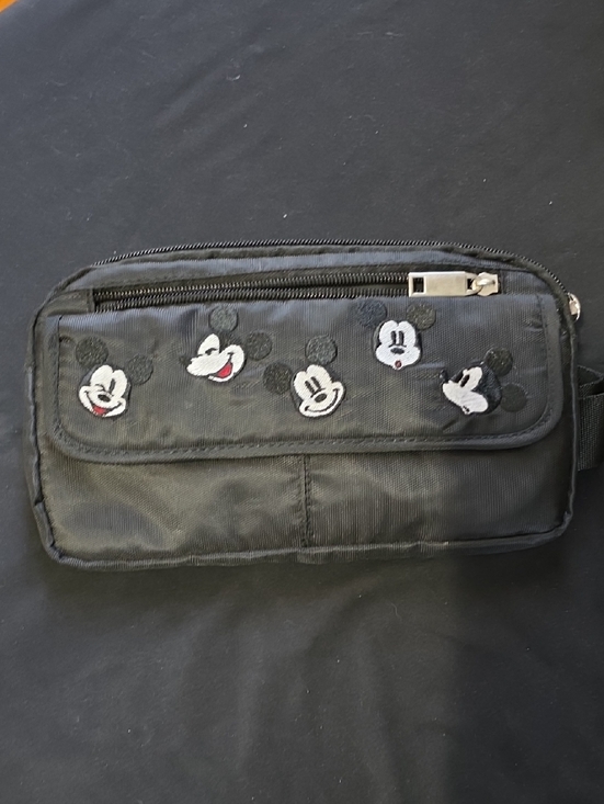 Disney Handbags - Disney - Mickey Mouse Embroidered Waist Bag